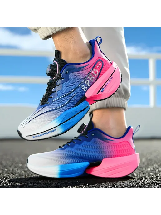 LETCOMFIT Кроссовки Для Бега Marathon Carbon Plate Унисекс, Дышащие, вариант, фото 5