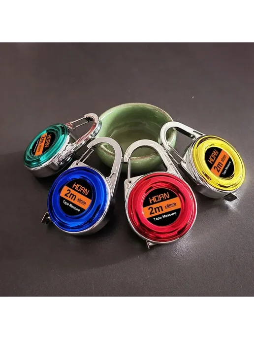 HORN Рулетка 2м, 8мм, Green-1PC, 38г, 2 м, 38 г, фото 7