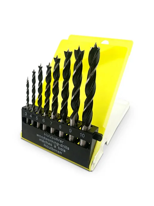 Mr Drill Набор сверл 3-10 мм для деревообработки 8pc 3-10mm, вариант, фото 3