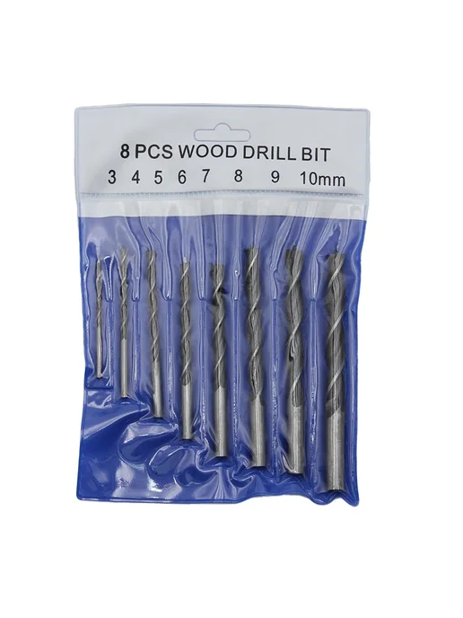 Mr Drill Набор сверл 3-10 мм для деревообработки 8pc 3-10mm, вариант, фото 4