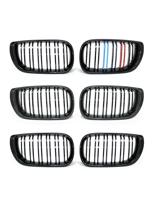 phirikes Решетка радиатора Gloss Black для BMW E46 2002-2004, черный, фото 4