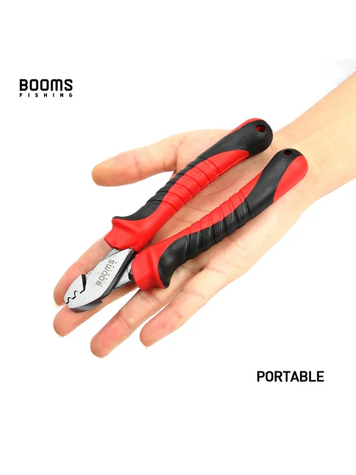 Booms Fishing Рыболовные клещи CP2 для обжима лески Белый, G, белый, фото 6