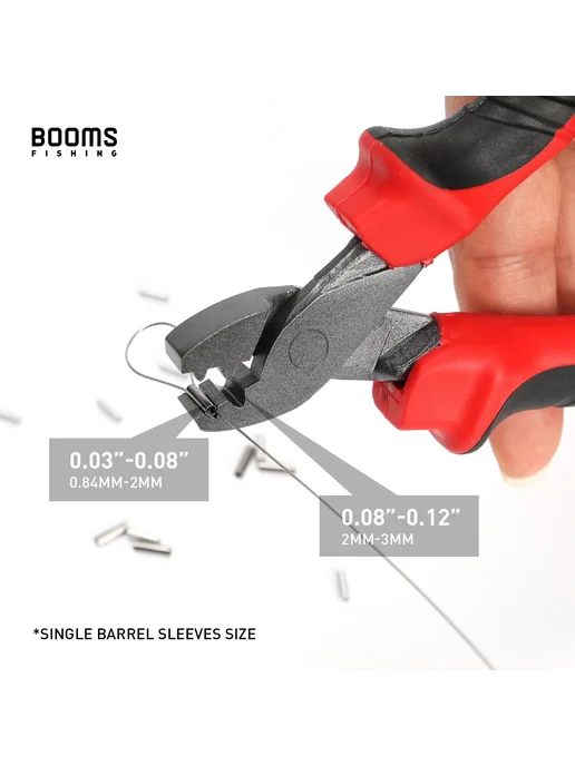 Booms Fishing Рыболовные клещи CP2 для обжима лески Белый, G, красный, фото 3