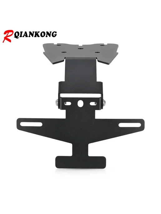 R QIANKONG Держатель номерного знака QJMOTOR SRK LOGO, черный, фото 3
