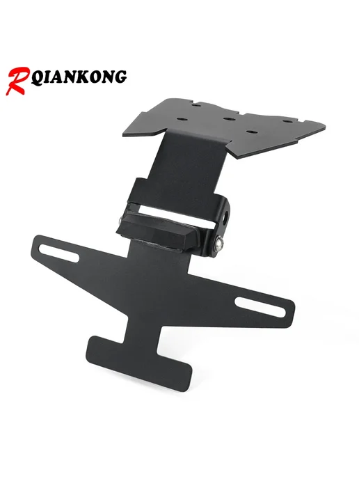 R QIANKONG Держатель номерного знака QJMOTOR SRK LOGO, черный, фото 6