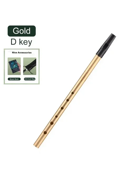 Miwayer Ирландский свисток серебряный C key, D Golden
