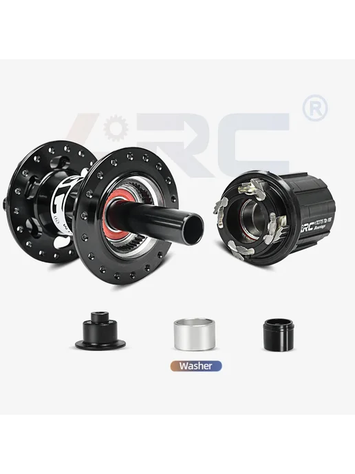 ARC MTB NBK 4 Втулка для горного велосипеда 28H Blue Thru, синий, фото 4
