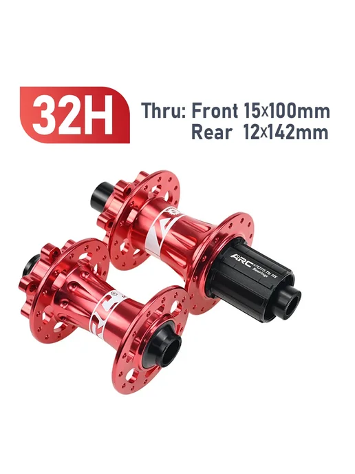 ARC MTB NBK 4 Втулка для горного велосипеда Красный, 32H Red, красный