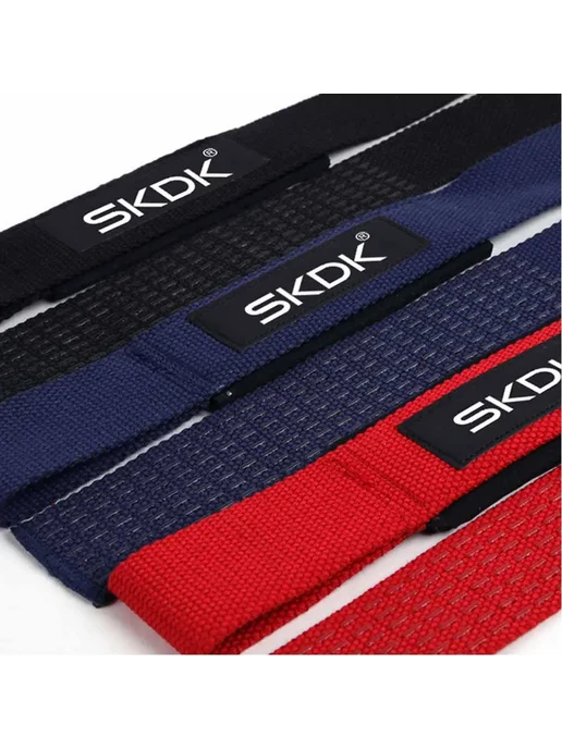 LOSTOOK Ремни для подъема тяжестей SKDK, 2 шт, CAM Blue-White, 2 шт, фото 6