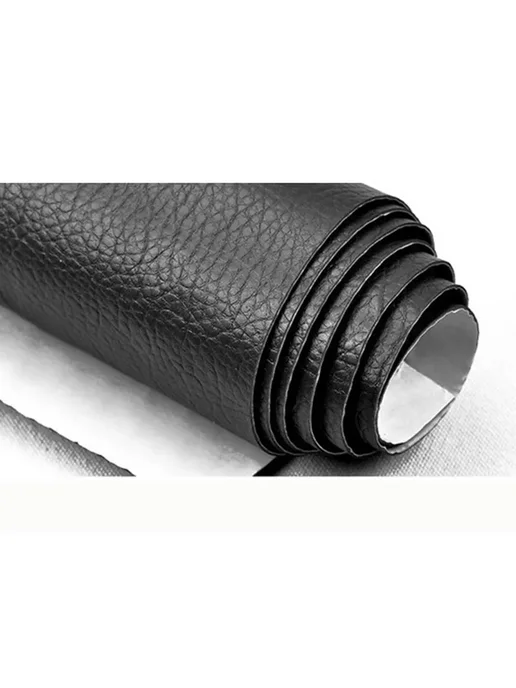 Нет бренда Искусственная кожа бордо 50x50 см, 50x50 см, фото 7