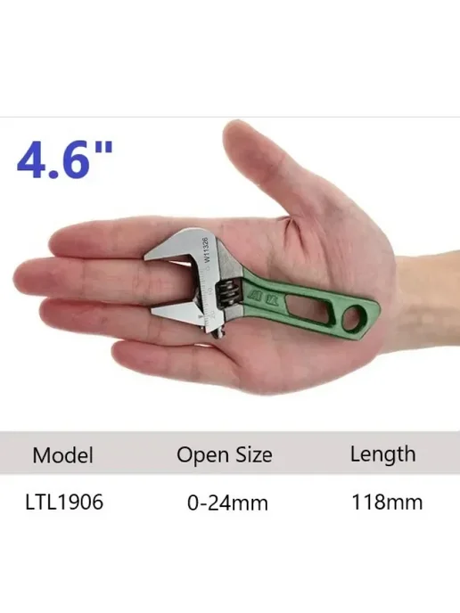 LiTuiLi Гаечный ключ регулируемый 118mm, 118mm