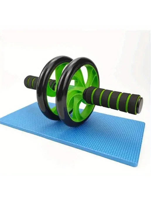 Нет бренда Ab Roller Wheel для силовой тренировки green, зеленый