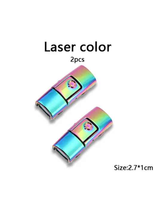 SMATLELF Шнурки для обуви с пряжкой Laser color, вариант