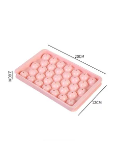 Нет бренда Круглые формочки для льда Ice Mold синего розового цвета 33g
