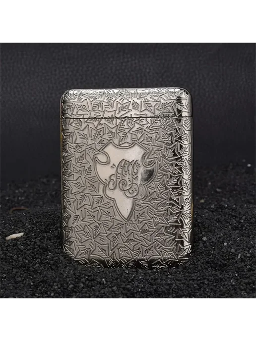 Нет бренда Металлическая сигаретница Peaky Blinders sliver, golden, фото 2