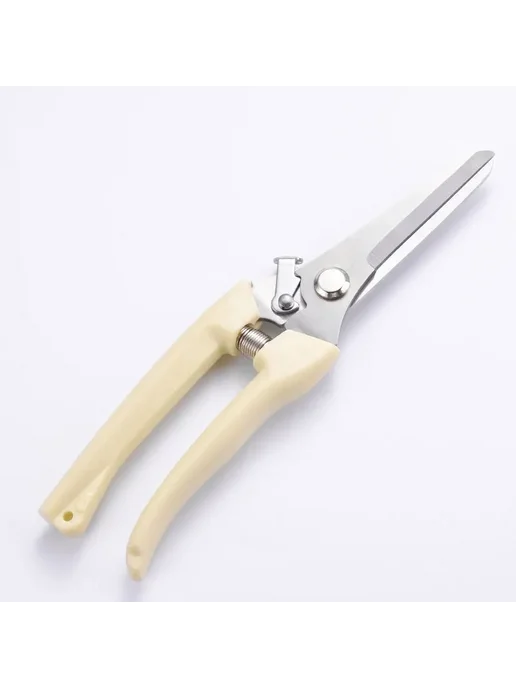 Нет бренда Садовые ножницы из нержавеющей стали Curved scissors, бежевый, фото 4