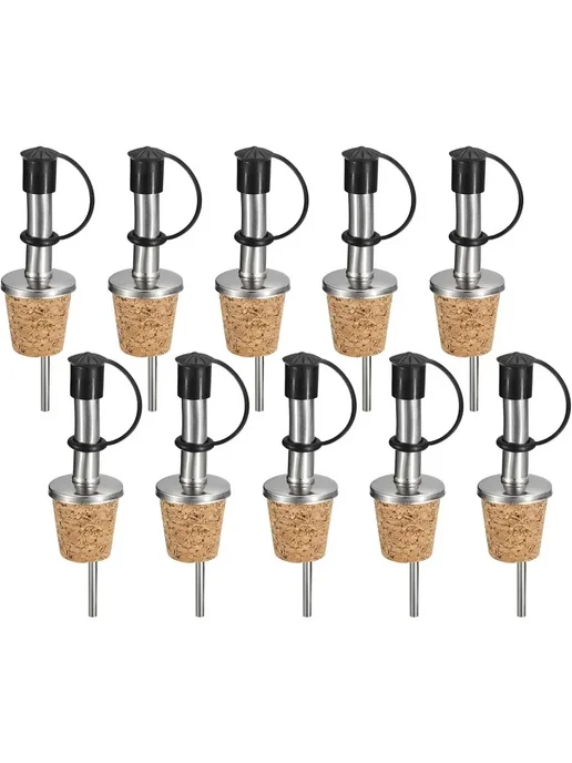 KKYFMM Дозаторы для бутылок из нержавеющей стали 10pcs, 10 шт