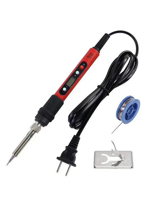 Sumsour Электронный паяльник 80Вт, красный, 110V US Plug, 80 Вт
