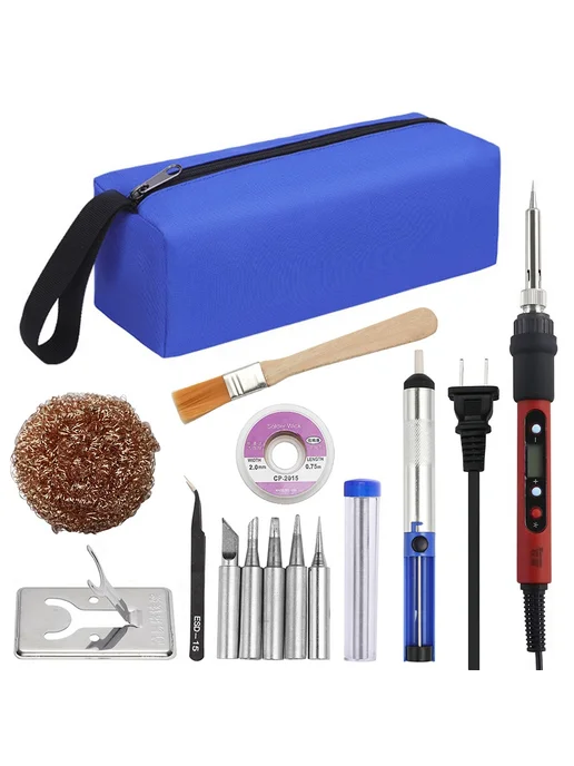 Sumsour Паяльник электронный 80Вт, 220V, EU Plug, SET-3, 80 Вт, фото 7