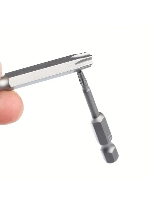 Нет бренда Набор бит Torx с шестигранным хвостовиком, 12 шт, 50 мм, 1, 12 шт, фото 6