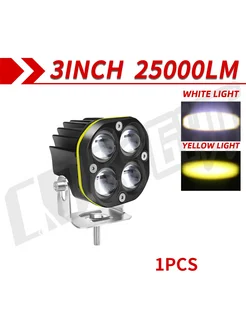 CO LIGHT Светодиодные Рабочие Фары 3 Дюйма, 24В 12В, Противо
