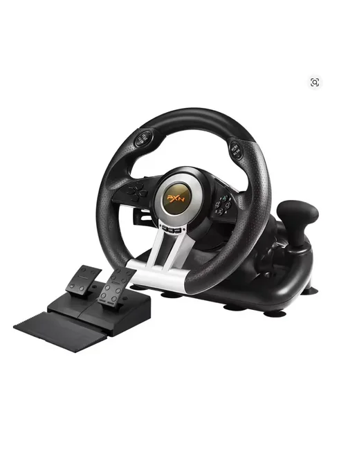 Нет бренда Игровой руль PXN Pro V3 Black, черный