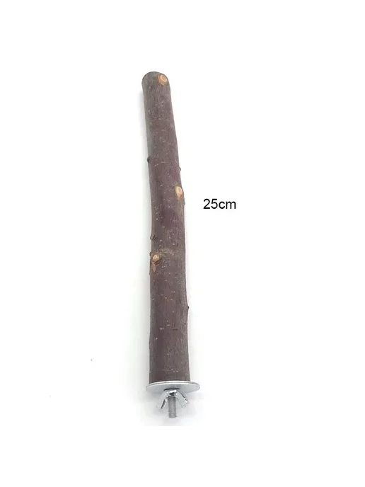 Нет бренда Деревянные жердочки для птиц Grinding Stick 2.5cm 25cm Strai, 2.5cm, 25cm, коричневый