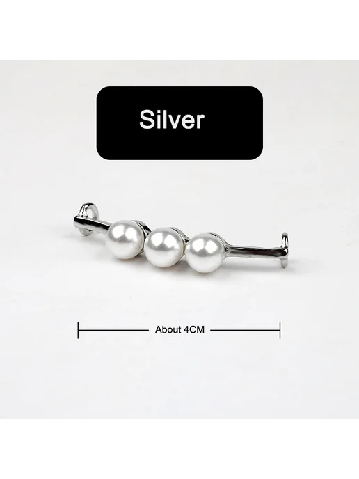 SMATLELF Металлические шнурки украшение y8Silver, серебристый
