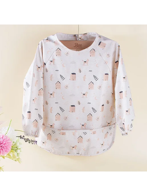 Нет бренда Детский фартук с длинными рукавами BIAI, Style E, Style E