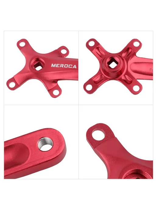GOLDIX Шатуны MEROCA CX 36T черные для MTB, черный, фото 4