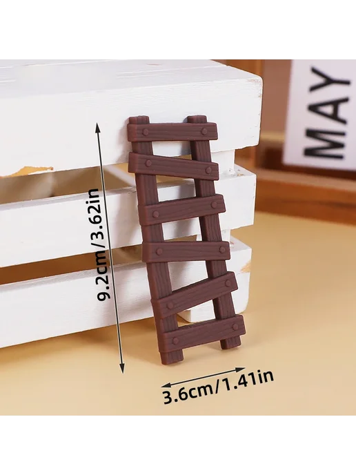 Нет бренда Топпер для торта "Пилот-медведь" Желтый, 3pcs windmill2, 3 шт, фото 6