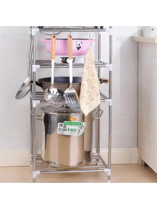 PEISI Полка-органайзер из нержавеющей стали Storage Shelf 5H, вариант, фото 3