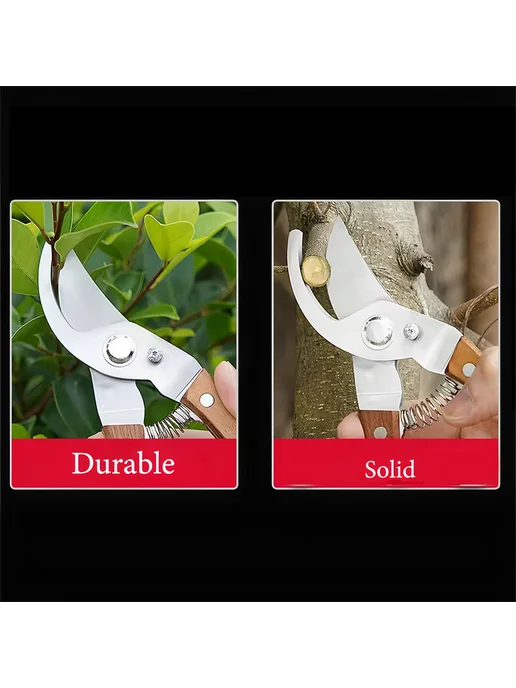 Нет бренда Садовые ножницы из нержавеющей стали (1 3 шт.) Pruning Scis, 3 шт, фото 4