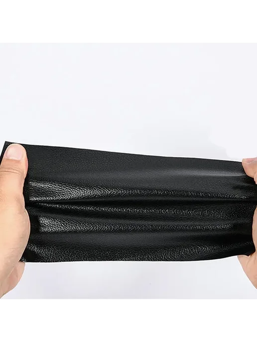 Нет бренда Искусственная самоклеящаяся кожа 25*60 см Желтый, yellow, 25x60 см, фото 6
