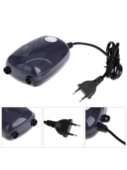 Нет бренда Мини-компрессор для аквариума RS290 РС390 5W With Accessorie, 5 Вт, фото 6