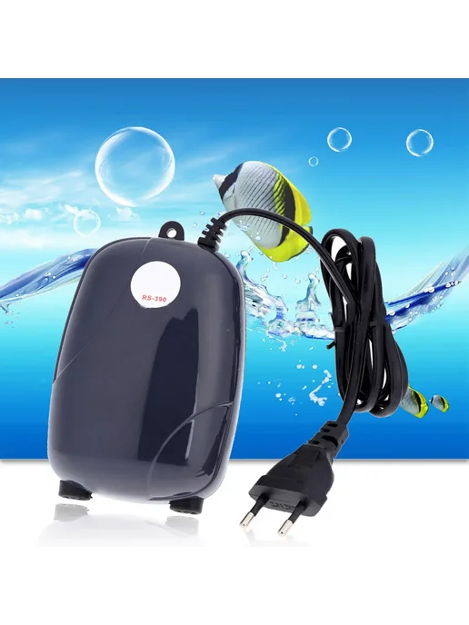 Нет бренда Мини-компрессор для аквариума RS290 РС390 3W With Accessorie, 3 Вт, фото 5