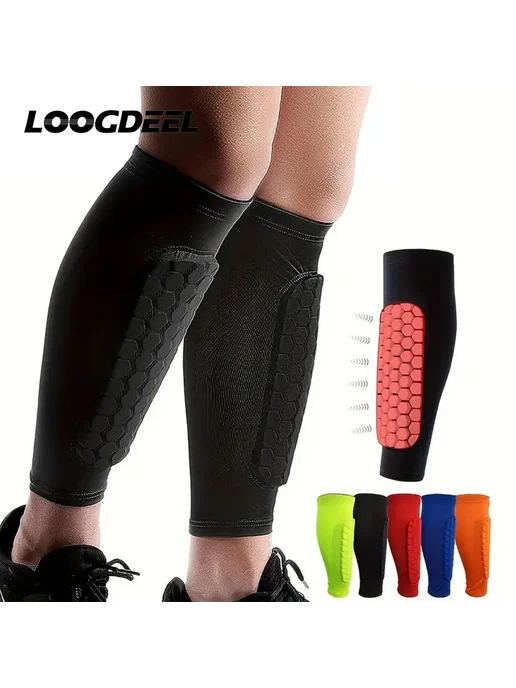 loogdeel Футбольные Защитные Щитки Cellular Защитные Рукава, красный, фото 2