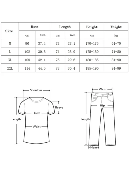YOUONGWEAR Мужская Хлопковая Однотонная Футболка Для Фитнеса С Коротким, белый, фото 7