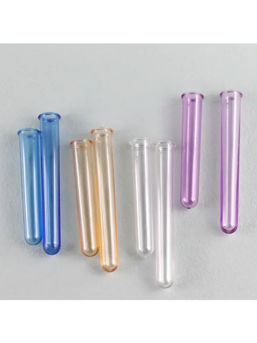 UDOCOOL Набор из 5 акриловых ваз для цветов Purple Long 5pcs, 5 шт, фото 4