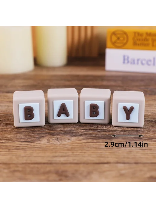 Нет бренда Надувной медведь-топер для торта BABY, вариант