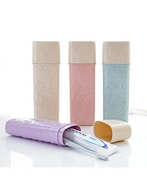 STONEGO Держатель для зубных щеток Розовый, Pink, розовый, фото 3