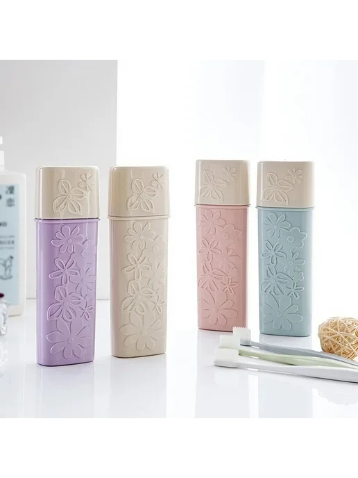 STONEGO Держатель для зубных щеток Розовый, Pink, розовый, фото 6