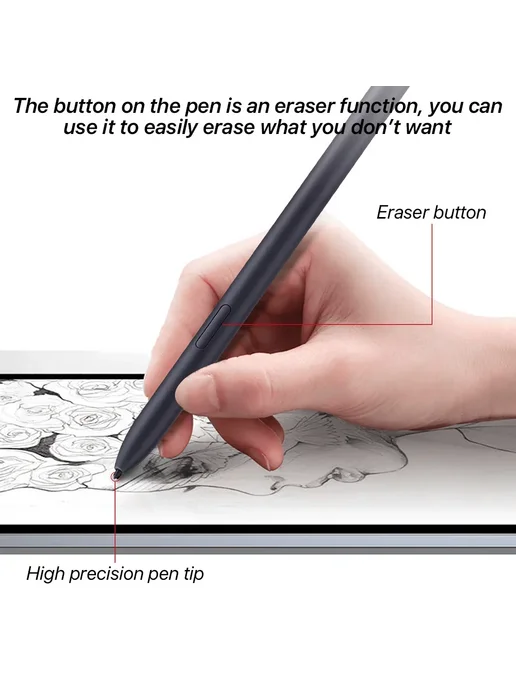 Стилус S Pen для Samsung Galaxy Tab S6 Lite S7 FE S8 S9 S9 S, вариант, фото 5
