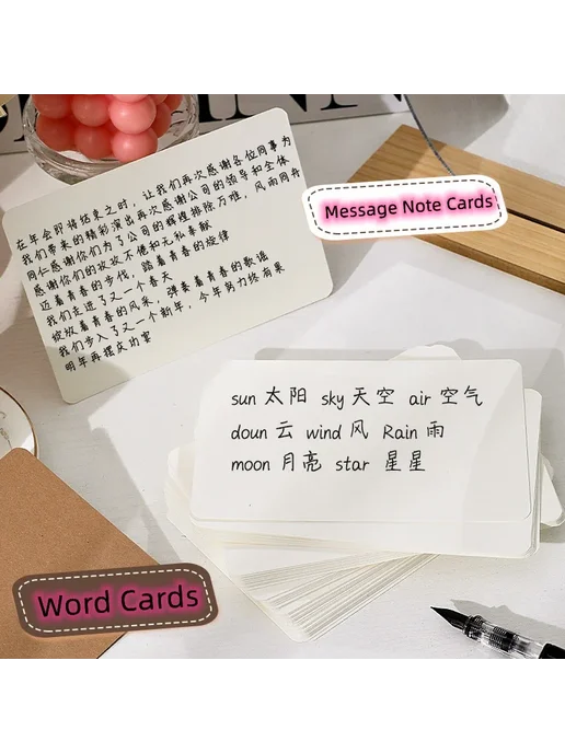Нет бренда Картонные заготовки для творчества Kraft Paper 30pcs, Khaki, 30 шт, фото 6