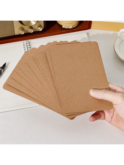 Нет бренда Картонные заготовки для творчества Kraft Paper Черный, 30pcs, 100 шт, фото 3