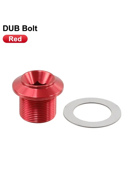 heppe Крышка шатуна DUB для SRAM, алюминий, Красный, DUB Bol, красный