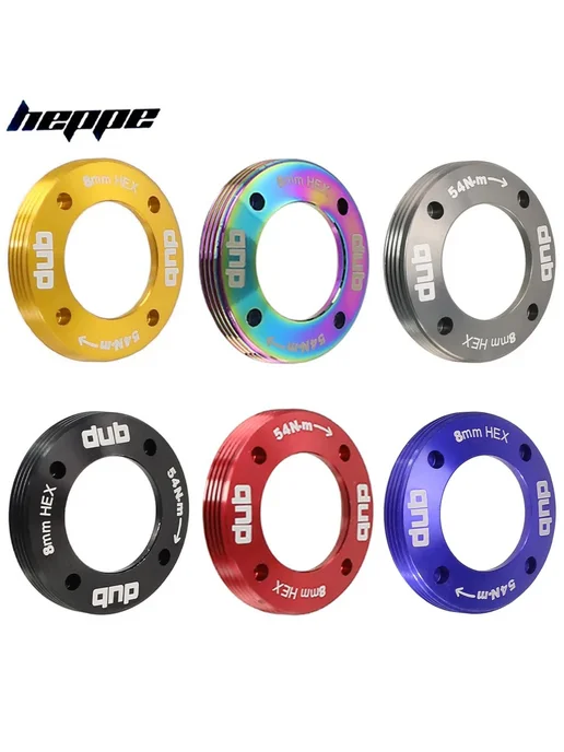 heppe Крышка шатуна DUB для SRAM, алюминий, Синий, 1 Set Blu, синий, фото 2