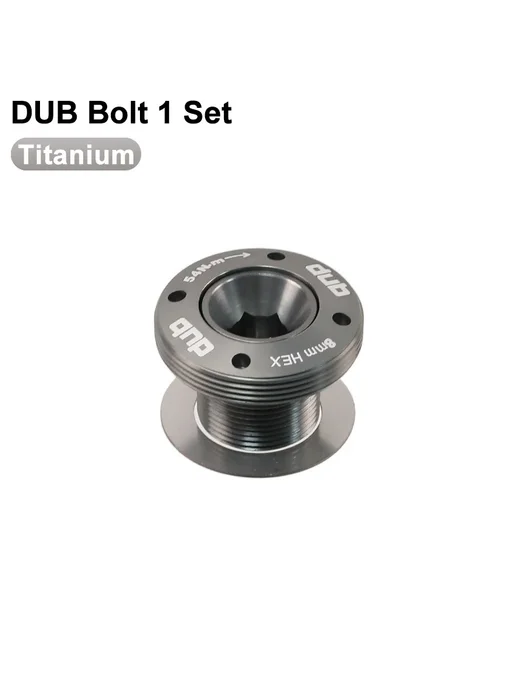 heppe Крышка шатуна DUB для SRAM, алюминий, Синий, 1 Set Blu, титан