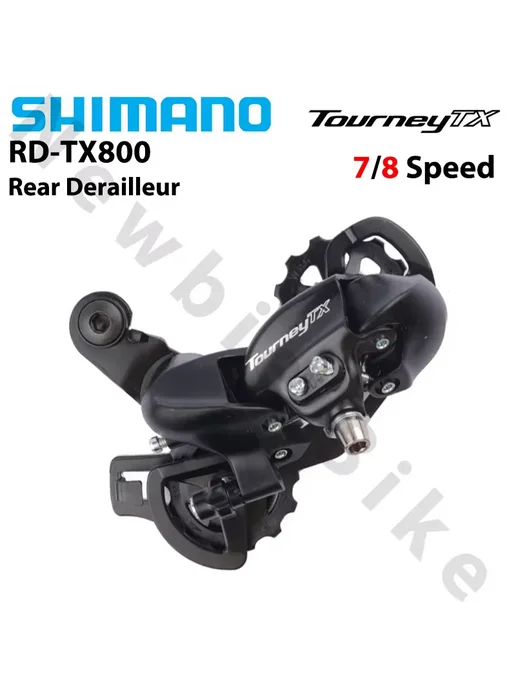 Shimano Задний переключатель 7-8 скоростей, RD-TX800, черный
