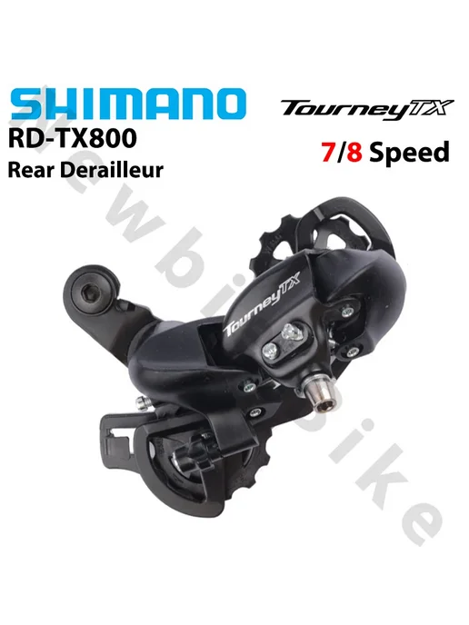 Shimano Задний переключатель 7-8 скоростей, RD-TX800, черный, фото 2